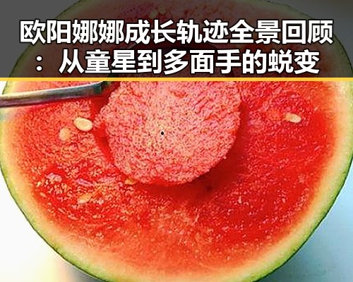 欧阳娜娜成长轨迹全景回顾:从童星到多面手的蜕变